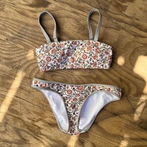 TIGERLILY | NWT 2-Piece Marquisa Bandeau Cream Swimsuit 2
